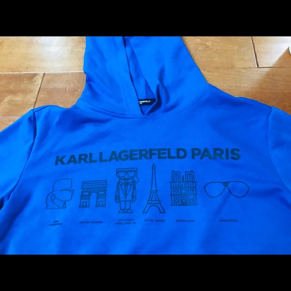 Karl lagerfeld logo hoodie and logo shorts - Picture 3 of 14